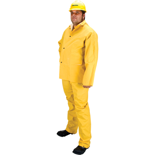 RZ600 Flame Resistant Rain Suit, 4X-Large, Yellow OSI Industrial Sales