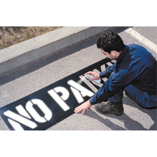Parking Lot Stencils, English, 12" OSI Industrial Sales