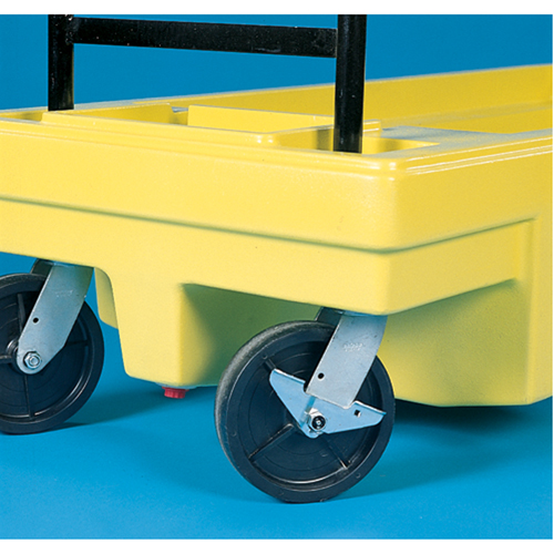 Poly-Spillcart Cart, 66.5" L x 29" W x 43.9" H, 57 US gal. Spill Cap. OSI Industrial Sales