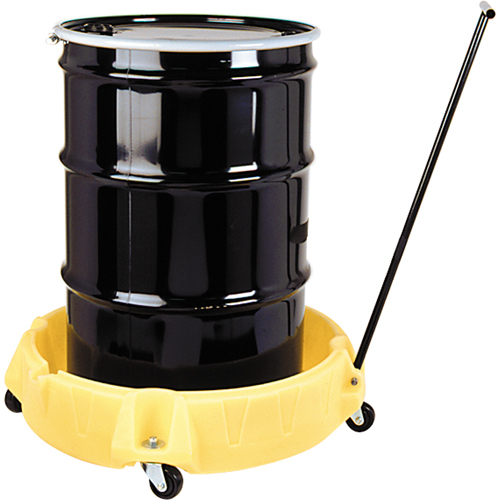 Socles roulants Spill Scooter, 35" dia. x 9" h, Cap. de d&eacute;versement 11 gal. US OSI Industrial Sales