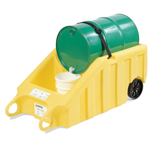Poly-Dolly, 69" lo x 32,5" la x 26,5" h, Cap. de d&eacute;versement 70 gal. US OSI Industrial Sales