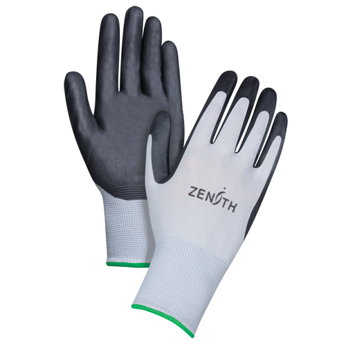 Gants l&eacute;gers enduits et respirants, 8/Moyen, R&ecirc;vetement Mousse de nitrile, Calibre 13, Enveloppe en Polyester OSI Industrial Sales