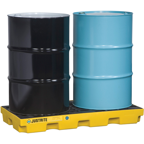 EcoPolyBlend Accumulation Centers, 24 US gal. Spill Capacity, 49" x 25" x 5.5" OSI Industrial Sales