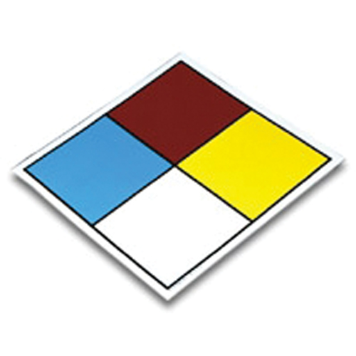 Blank NFPA Safety Placard, Vinyl OSI Industrial Sales