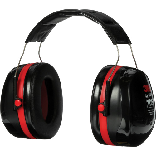 Serres-t&ecirc;tes de s&eacute;rie Peltor Optime 105, Bandeau, 30 NRR dB OSI Industrial Sales