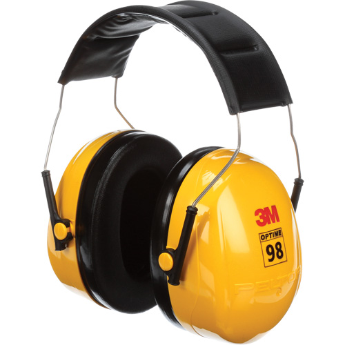 Serres-t&ecirc;tes de s&eacute;rie Peltor Optime 98, Bandeau, 25 NRR dB OSI Industrial Sales