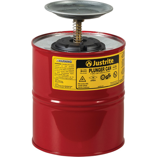 Plunger Cans, 1 US gal. Capacity OSI Industrial Sales