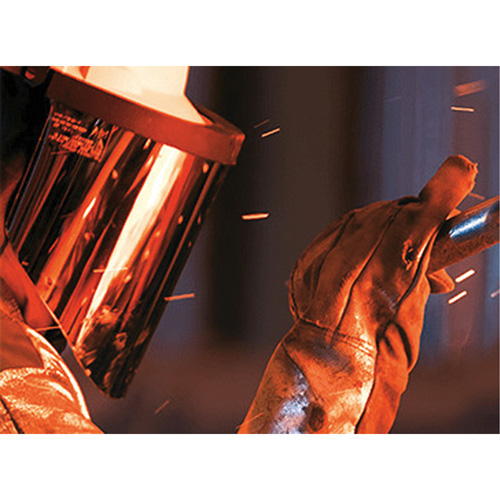 Ratchet Headgear with Faceshield, Polycarbonate, Ratchet Suspension OSI Industrial Sales