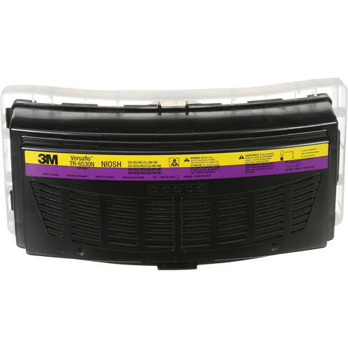 Cartouche pour appareils de protection respiratoire (APR) &agrave; &eacute;puration d'air motoris&eacute; Versaflo, Gaz acide/Vapeur organique, Paquet de 1 OSI Industrial Sales