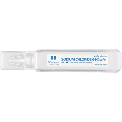 Solution saline Saljet, dose unique, 1,01 oz OSI Industrial Sales