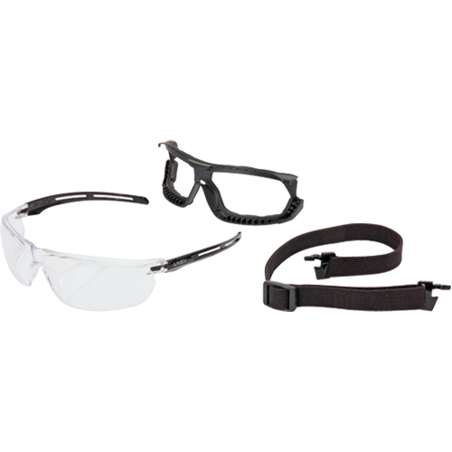Uvex&reg; Tirade Sealed Safety Glasses, Clear Lens, Anti-Fog, ANSI Z87+/Meets/Exceeds CSA Z94.3 OSI Industrial Sales