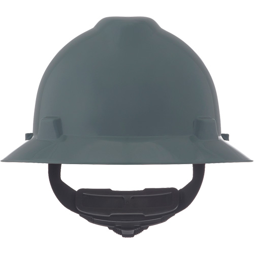 Casques de s&eacute;curit&eacute; &agrave; bordure compl&egrave;te V-Gard, R&eacute;pond aux normes CSA type 1, Suspension Rochet, Non ventil&eacute; OSI Industrial Sales