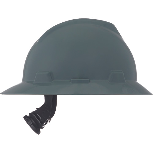 Casques de s&eacute;curit&eacute; &agrave; bordure compl&egrave;te V-Gard, R&eacute;pond aux normes CSA type 1, Suspension Rochet, Non ventil&eacute; OSI Industrial Sales