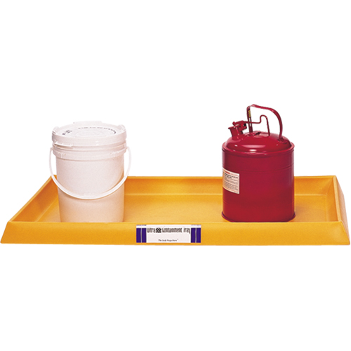 Ultra-Containment Tray&reg;, 54" L x 29.8" W x 3.5" H, 16.5 US gal. Spill Capacity OSI Industrial Sales