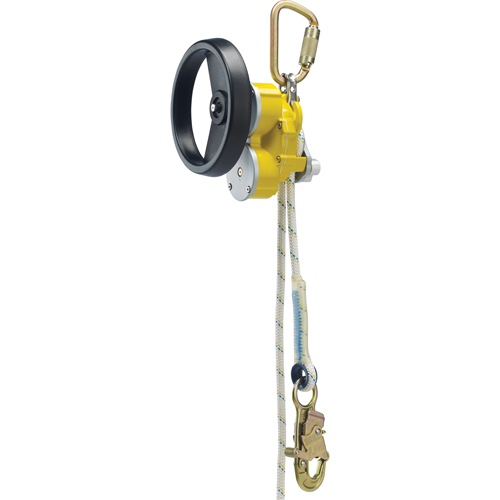 Dispositif de sauvetage et de descente R550 Rollgliss, 100' lo, cordage Corde d'alpinisme OSI Industrial Sales