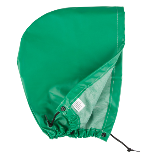 Capuchons imperm&eacute;ables AcidBasic r&eacute;sistants aux produits chimiques et &agrave; l'acide, Taille unique, Vert, Polyester OSI Industrial Sales