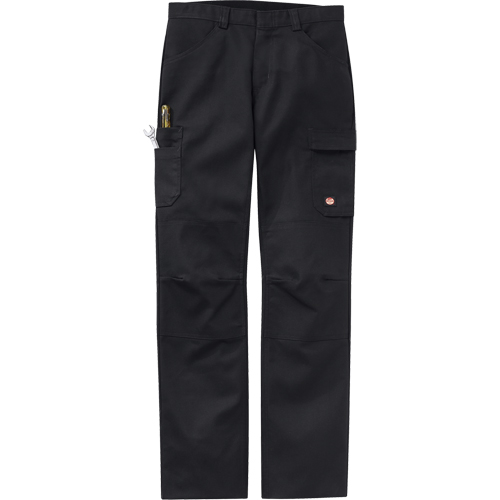 Pantalons performance pour atelier, Toile/Coton/Polyester, Noir, Taille 30, Entrejambe 37 OSI Industrial Sales
