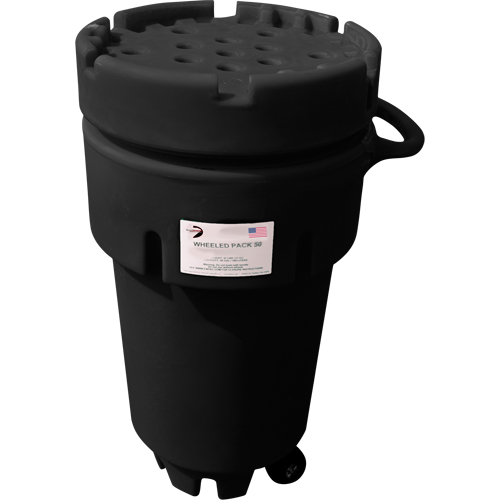 Wheeled Poly-Spillpaks, 50 US gal., Mobile OSI Industrial Sales