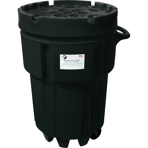 Wheeled Poly-Spillpaks, 95 US gal., Mobile OSI Industrial Sales