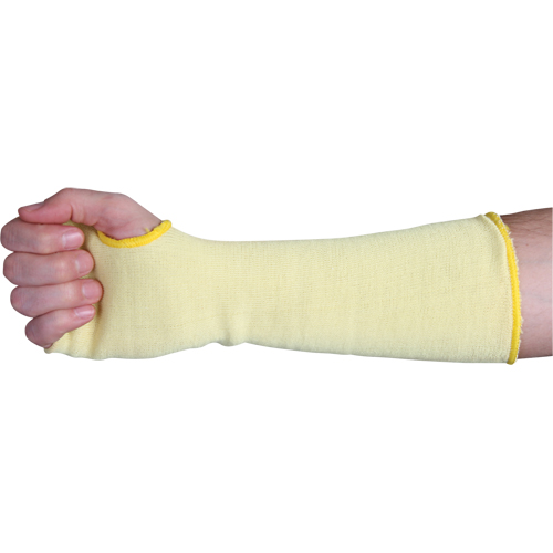 2-Ply Cut-Resistant Sleeves, Kevlar&reg;, 22", ANSI/ISEA 105 Level 3, Yellow OSI Industrial Sales