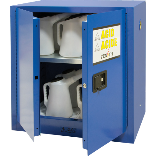 Armoire pour liquides corrosifs, 22 gal., 35" x 35" x 22" OSI Industrial Sales