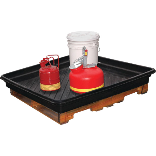 Plateaux Ultra-Utility Trays, 40" lo x 48" la x 3,5" h, Cap. de d&eacute;versement 30 gal. US OSI Industrial Sales