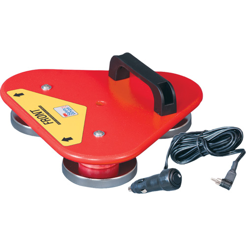 Safety Whip&reg; Flagstaff Mounting Base, Magnet Mount OSI Industrial Sales