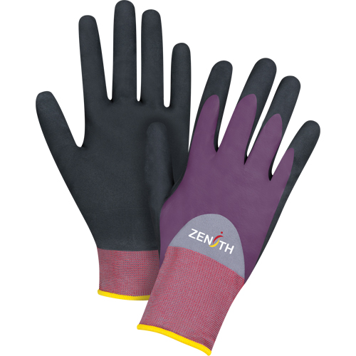 ZX-2 Premium Coated Gloves, 9/Large, Nitrile/Foam Nitrile Coating, 18 Gauge, Nylon Shell OSI Industrial Sales