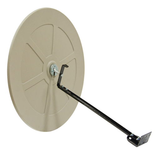 Miroir convexe avec support, Int&eacute;rieur/Ext&eacute;rieur, Diam&egrave;tre 30" OSI Industrial Sales