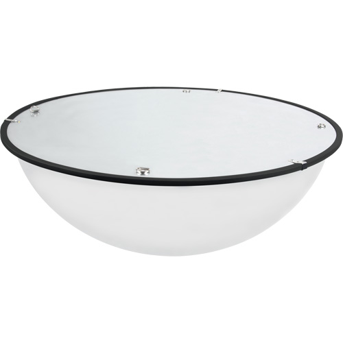 Miroir en d&ocirc;me 360°, D&ocirc;me complet, Dessus ferm&eacute;, Diam&egrave;tre 18" OSI Industrial Sales