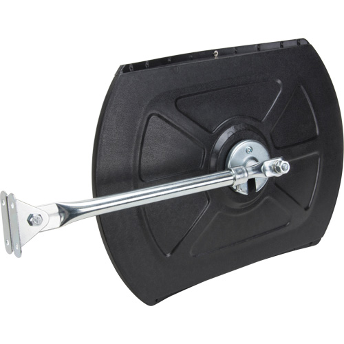Roundtangular Convex Mirror with Telescopic Arm, 12" H x 18" W, Indoor/Outdoor OSI Industrial Sales