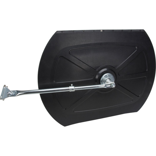 Roundtangular Convex Mirror with Telescopic Arm, 20" H x 30" W, Indoor/Outdoor OSI Industrial Sales