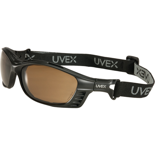 Uvex&reg; Livewire Safety Glasses with HydroShield Lenses, Espresso Lens, Anti-Fog, Meets/Exceeds CSA Z94.3 OSI Industrial Sales