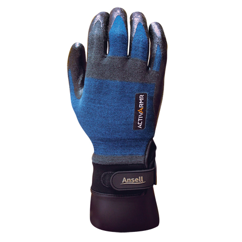 Gants ActivArmr HVAC 97-002, 9/Grand, R&ecirc;vetement Nitrile, Calibre 18, Enveloppe en Nylon OSI Industrial Sales