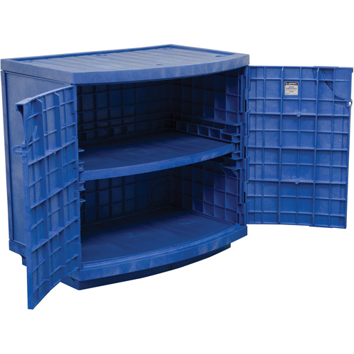 Armoire en poly&eacute;thyl&egrave;ne pour produits corrosifs et acides, 24 gal., 36" x 35" x 25" OSI Industrial Sales