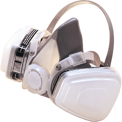 Respirateur jetable &agrave; demi-masque P95 peinture &agrave; pulv&eacute;riser/pesticides, &eacute;lastom&egrave;re/Thermoplastique, Moyen OSI Industrial Sales