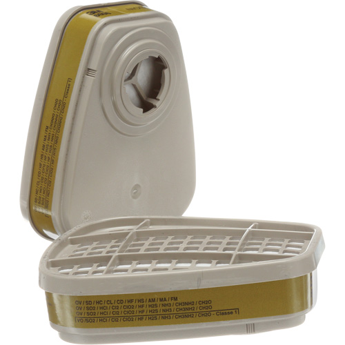 6000 Series Respirator Cartridges, Gas/Vapour Cartridge, Multi-Gas/Vapour OSI Industrial Sales