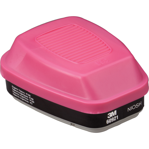 Cartouches pour respirateur s&eacute;rie 6000, Cartouche gaz/vapeur, Vapeurs organiques/P100 OSI Industrial Sales