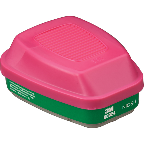 Cartouches pour respirateur s&eacute;rie 6000, Cartouche gaz/vapeur, Ammoniac/M&eacute;thylamine OSI Industrial Sales