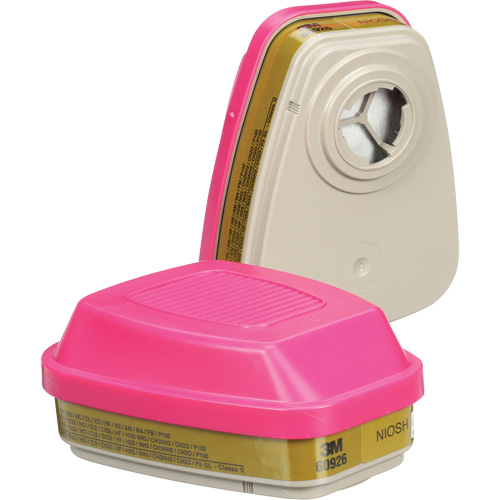 Cartouches pour respirateur s&eacute;rie 6000, Cartouche gaz/vapeur, Gaz multiples/Vapeurs/P100 OSI Industrial Sales