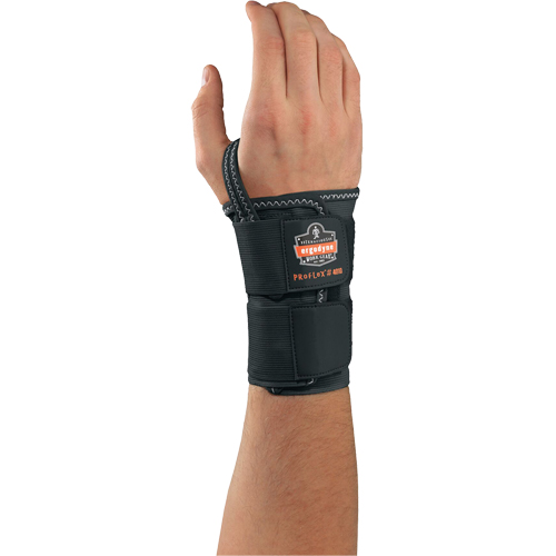 ProFlex&reg; 4010 Double Strap Wrist Support, Elastic, Right Hand, Small OSI Industrial Sales