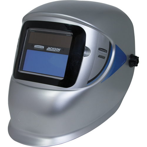 WH40 Variable ADF Welding Helmet, 3.77" L x 1.65" W View Area, 9 - 13 Shade Range, Silver OSI Industrial Sales