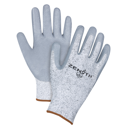 Seamless Stretch Cut-Resistant Gloves, Size Large/9, 13 Gauge, Nitrile Coated, HPPE Shell, ANSI/ISEA 105 Level 2/EN 388 Level 3 OSI Industrial Sales
