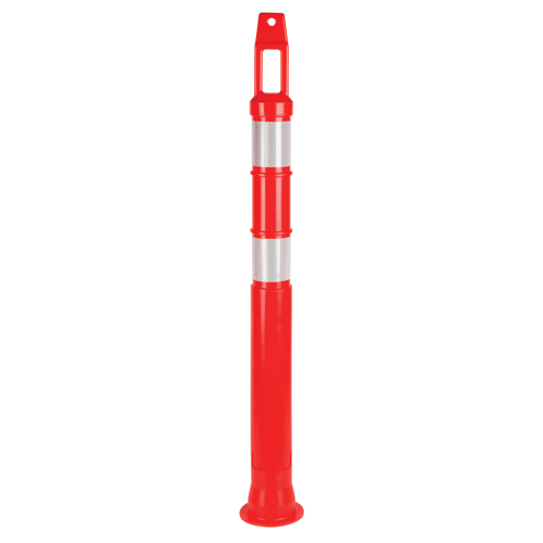 Premium Delineator Post, 42" H, Orange OSI Industrial Sales