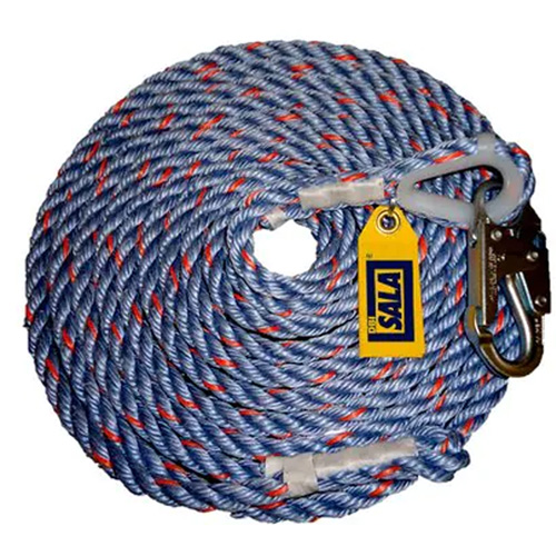 Corde de sauvetage avec mousqueton OSI Industrial Sales