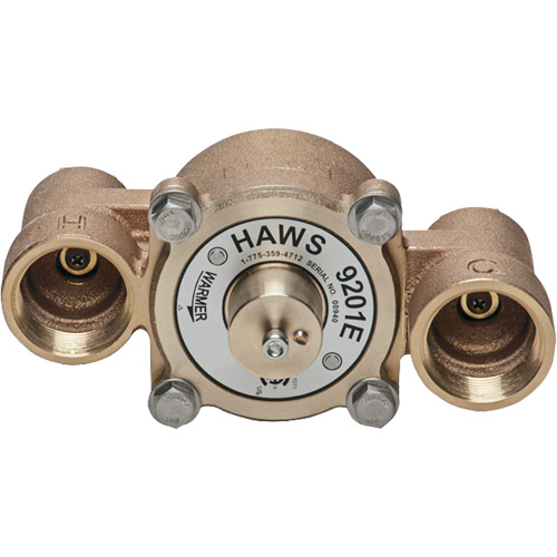Vannes de m&eacute;lange thermostatique, 31 gal./min OSI Industrial Sales