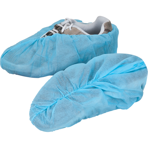 Shoe Covers, X-Large, Polypropylene, Blue OSI Industrial Sales