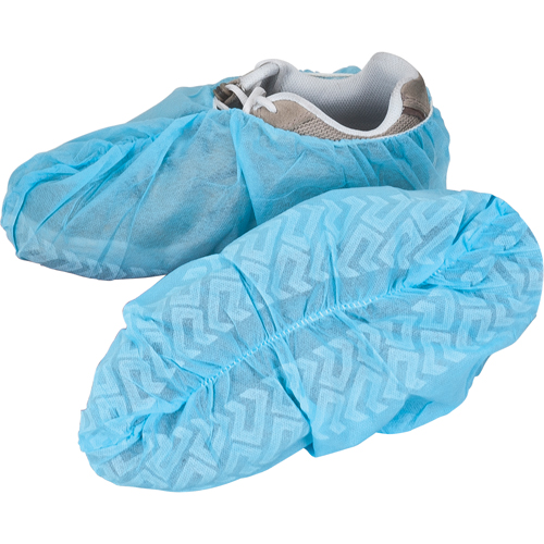 Shoe Covers, X-Large, Polypropylene, Blue OSI Industrial Sales