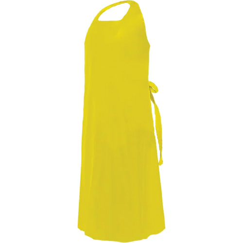 Apron, Polyurethane, 45" L x 35" W, Yellow OSI Industrial Sales