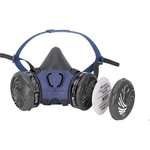 Pre-assembled Paint/Spray Pesticide 7000 Half-Mask Respirator, Elastomer/Thermoplastic, Medium OSI Industrial Sales